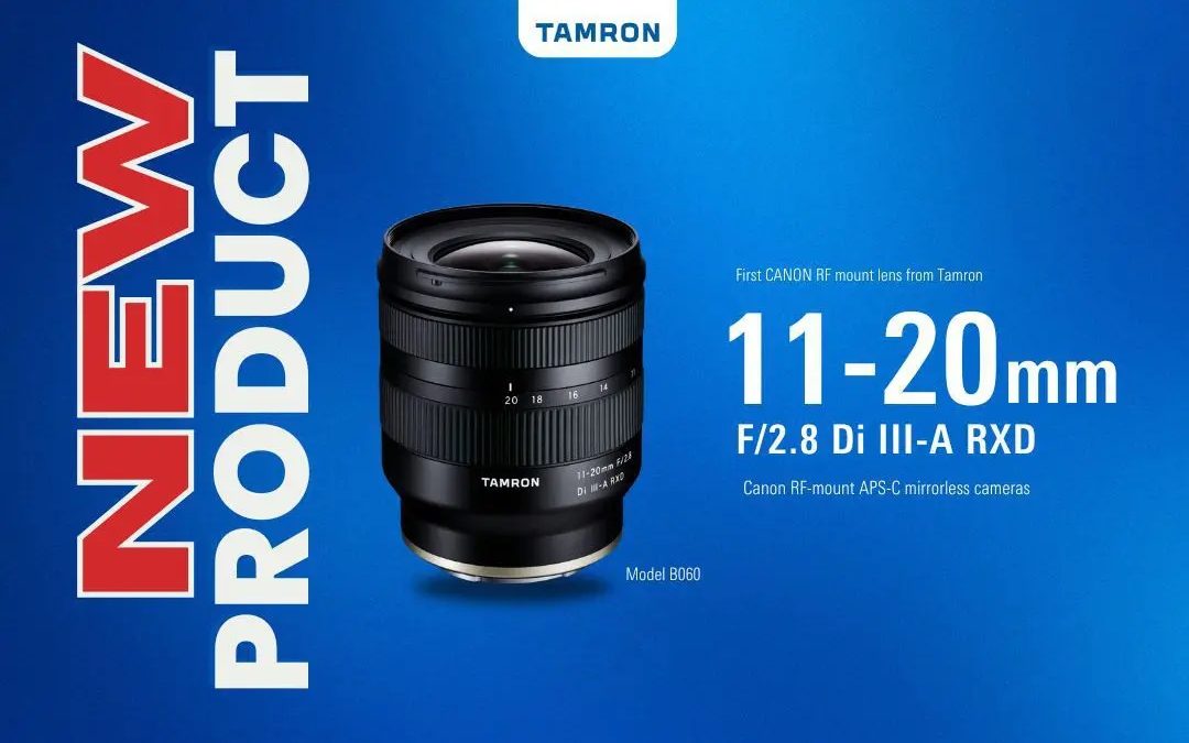 TAMRON Announces the Launch of its First CANON RF Mount Lens