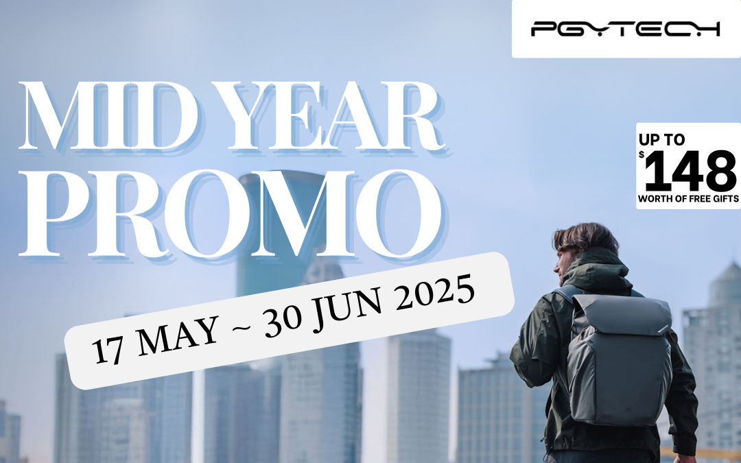 PGYTECH Backpack Gift with Purchase Promotion – May to June 2025