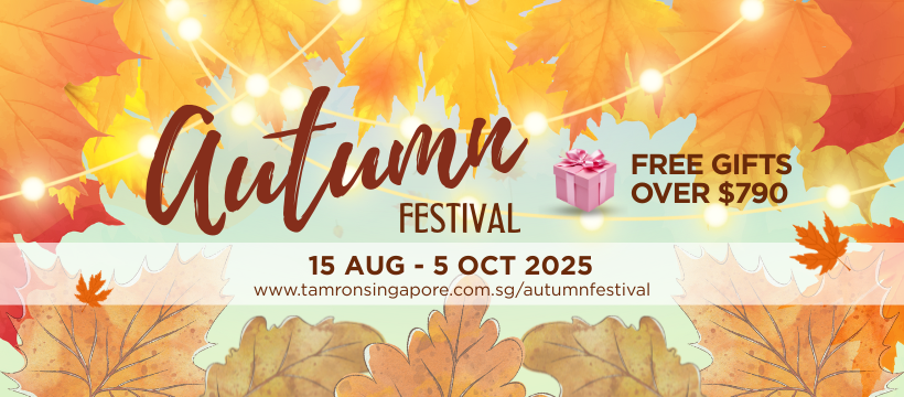 Tamron Autumn Festival Promo 2025 – FB cover