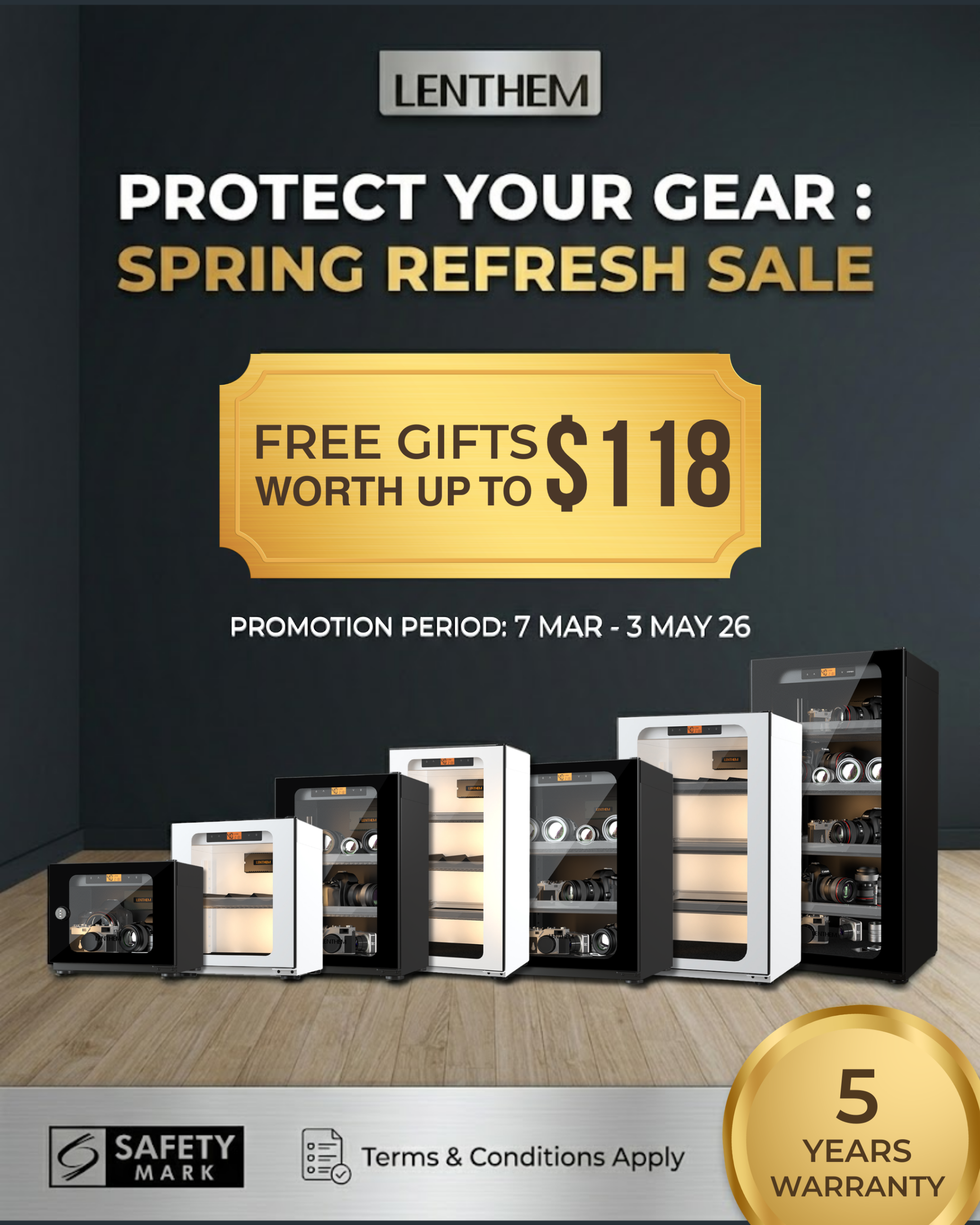 Lenthem Dry Cabinet Spring promotion