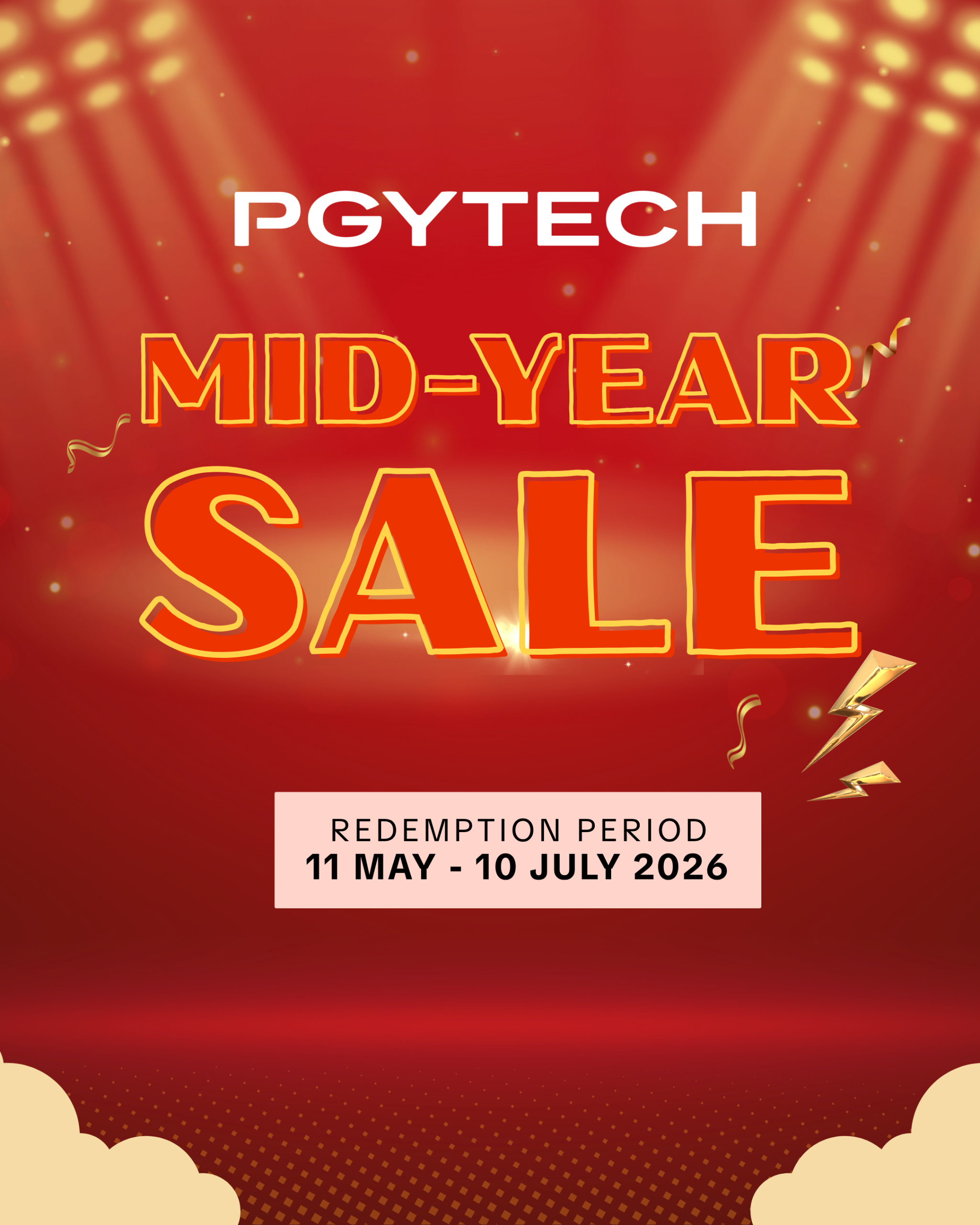 PGYTECH Mid Year Sale 2026 Cover