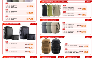 PGYTECH National Day Sale 2026 Singapore | Camera Backpacks & Free Gifts